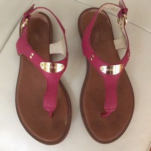 Michael Kors Leather Sandals